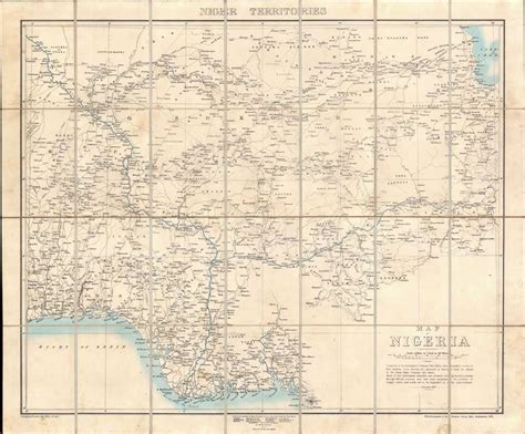 Map of Nigeria.: Geographicus Rare Antique Maps