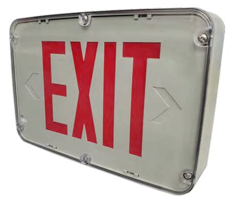 Hazardous Location Class 1 Division 2 Exit Sign Exit Sign Warehouse