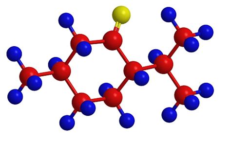 Molecular Structure Of Menthone Stock Photo - Download Image Now - 2015, Abstract, Atom - iStock