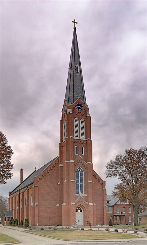 Saint Cecilia Roman Catholic Church In Bartelso Illinois Flickr