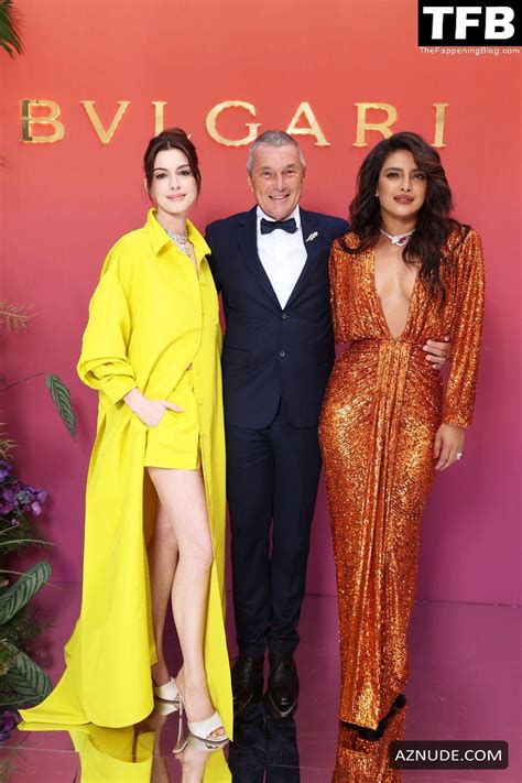 Priyanka Chopra Sexy Seen Flaunting Her Hot Cleavage Wearing A Stunning