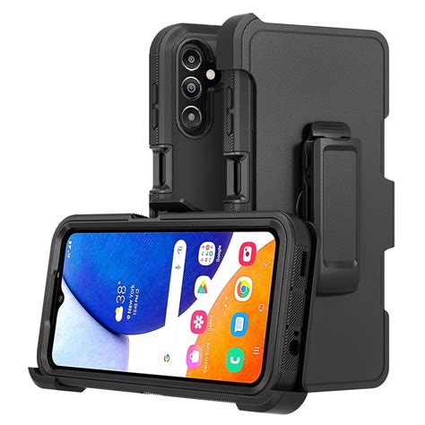 Xhy Samsung Galaxy A15 5g Case With Belt Clip Holster Military Grade Heavy Duty Protection 3 In