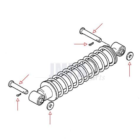 Mounting Set Monoshock Yamaha Dt Mx Jmpb Parts