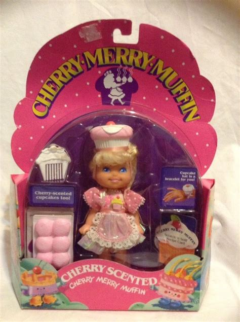 Cherry Merry Muffin Doll Cupcakes Cupcake Hat Scented Vintage 1988 80s