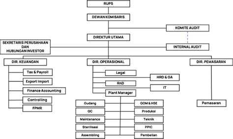 Struktur Tata Kelola Perusahaan