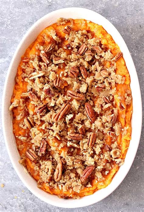 Easy Sweet Potato Casserole Crunchy Creamy Sweet