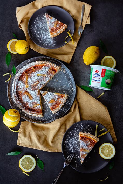 Tarte Au Fromage Blanc Citronn E Une Recette Propos E Par Alsace Lait