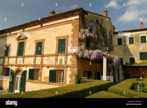 The Villa And Gardens Of La Foce Tuscany Italy Made Famous By The Books