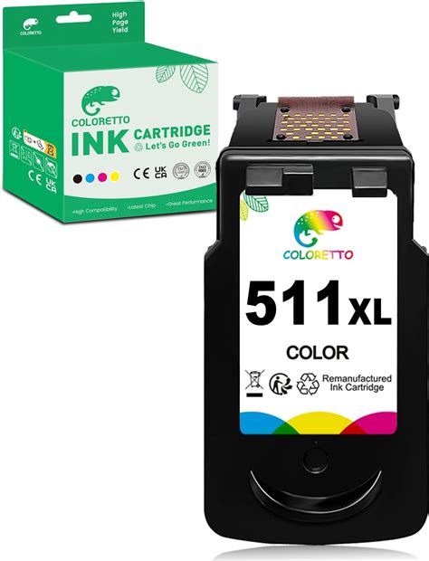 COLORETTO 512 XL 513 XL 510 511 Cartouches d encre Remanufacturées pour