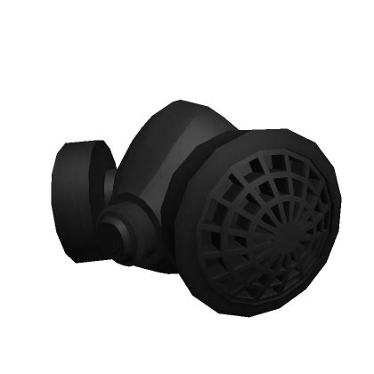 Masque Gaz Noir Roblox