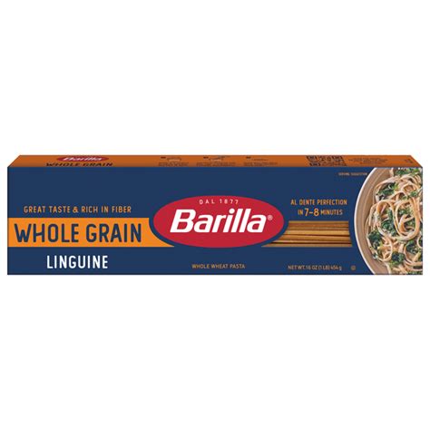 Save On Barilla Whole Grain Whole Wheat Linguine Pasta Order Online