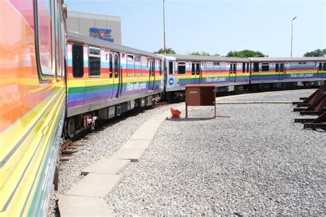 The Ctas Rainbow Wrapped Pride Train Has Returned