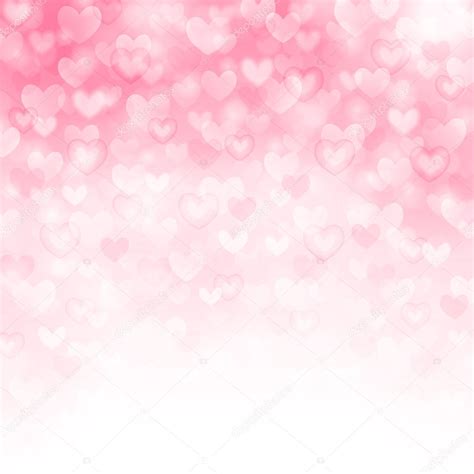 Vector Background With Beautiful Pink Hearts Stock Vector Anelina