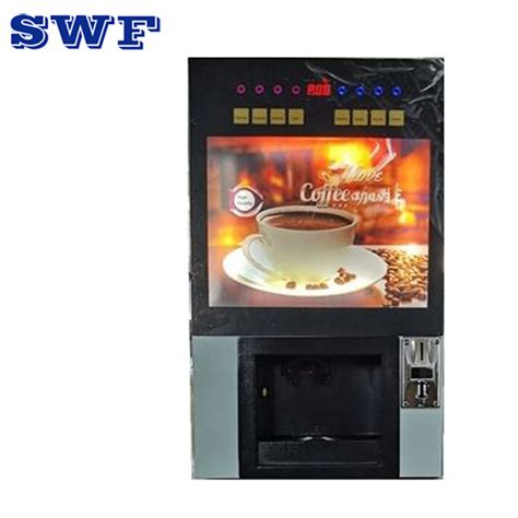 Coin Operated 8 Drinks Automatic Touch Screen Coffee Vending Machine