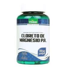 Cloreto de Magnésio PA 500mg 120 Cápsulas Vitalab App Pharma