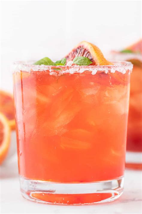 Blood Orange Margarita Recipe The Cookie Rookie