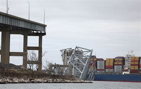 Cranes Arrive To Clear Baltimore Collapsed Bridge Debris News Talk Wbap Am