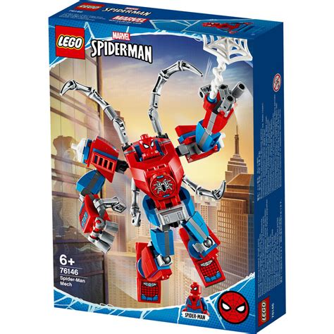 Lego Marvel Spider-Man Mech Building Set - 76146 | Top Toys