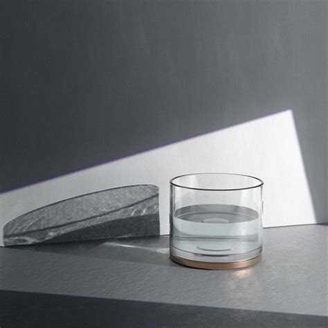 Glass and coasters on Behance