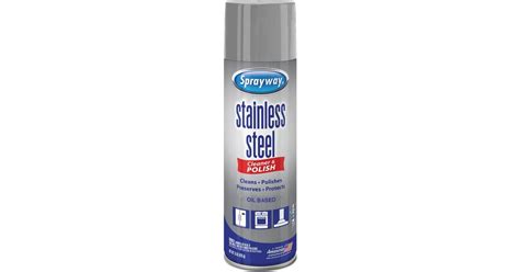 Sprayway Fresh Clean Scent Stainless Steel Cleaner And Polish • Price