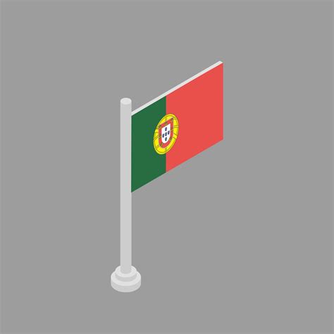 Illustration of Portugal flag Template 13371305 Vector Art at Vecteezy