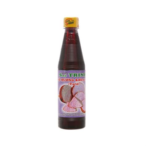 Taro Syrup Trinh Natural Fruit Flavor Bottle Of 350ml Hien Thao Shop