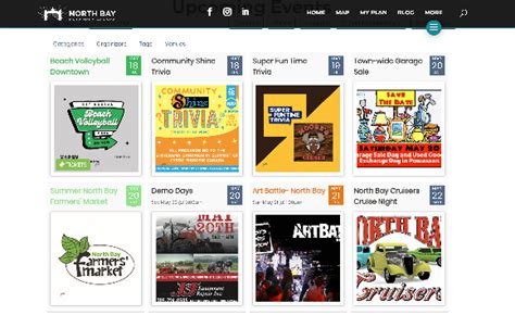 NEW EVENTS CALENDAR IN NORTH BAY - Tourism North Bay