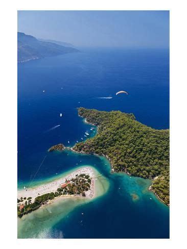 View Of The Lagoon Of Oludeniz Near Fethiye Mugla Province Lycia