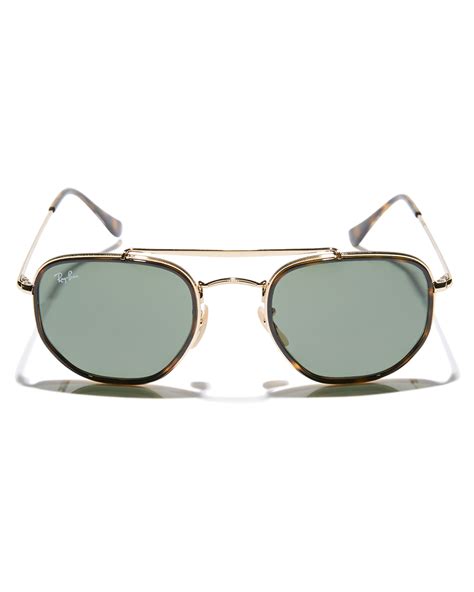 Ray Ban The Marshal Ii Sunglasses Gold Green Surfstitch