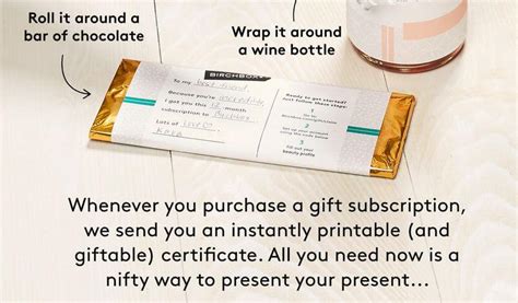 Birchbox Printable T Subscriptions Subscription Box Ramblings