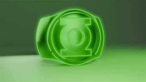 Green Lantern Power Ring Model Turbosquid 2260184