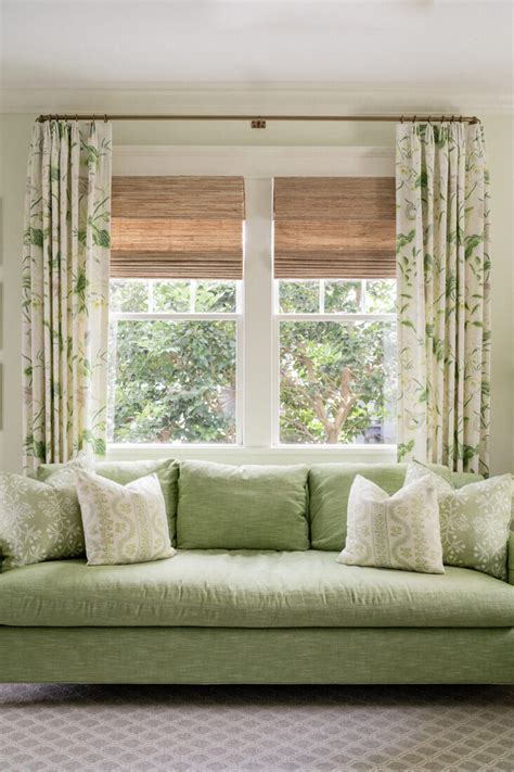 Our Family Room Window Treatments - Color By K