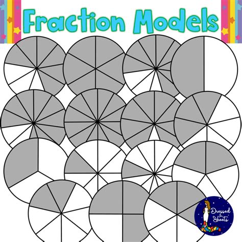 Fraction Models Clip Art | Made By Teachers