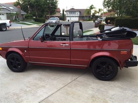 1985 VW Cabriolet Wolfsburg Edition For Sale Photos Technical