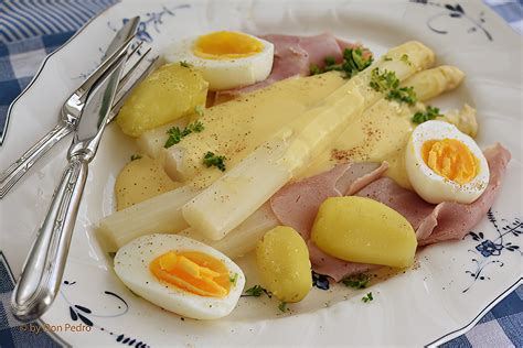 Asperges Met Ham Ei En Hollandaise Saus Een Koningsmaal Don Pedro