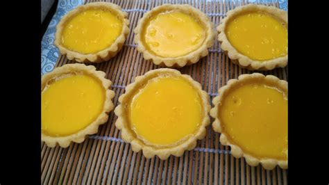 Cara Nak Membuat Tart Telur Yang Mudah