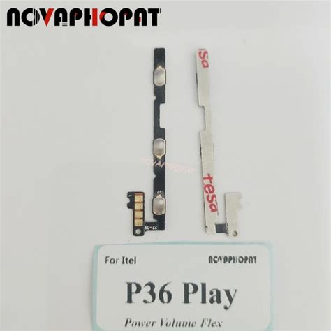 Novaphopat For Itel P36 Play Power On Off Volume Up Down Ribbon Power