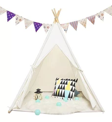 Teepee Carpa Estilo Indio Para Niños Y Niñas Tipi Infantil en venta