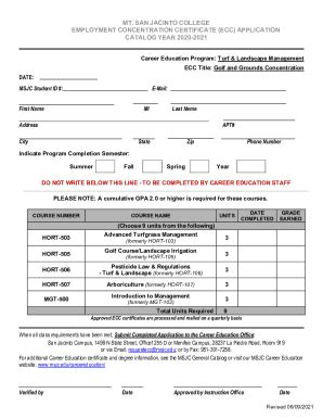 Fillable Online Turf Landscaping Operation Concentration Fax