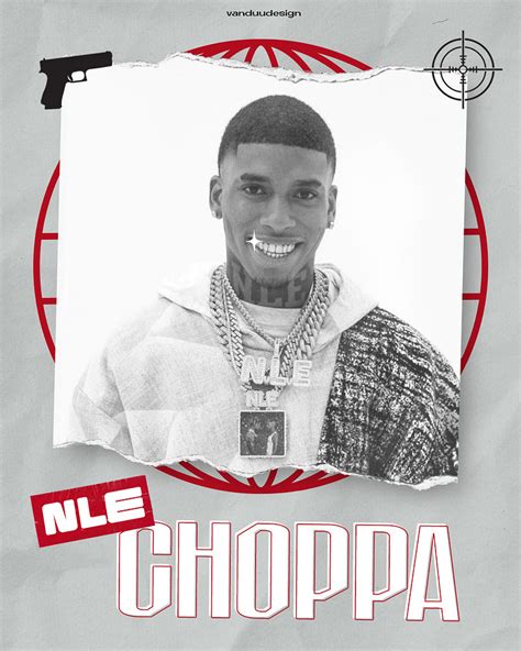 NLE Choppa Poster by vanduu designs on Dribbble