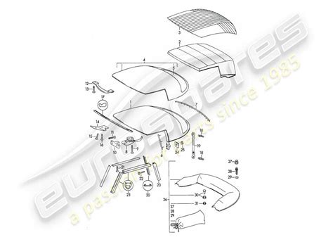 356b356c 1964 Convertible Top And Convertible Top Covering 811 020