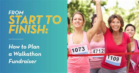 From Start To Finish How To Plan A Walkathon Fundraiser