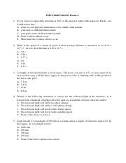 Phys Exam Fall Blank Pdf Phys Fall Exam If