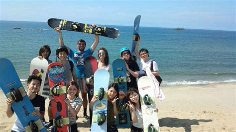 鳥取砂丘サンドボード Sand Board School