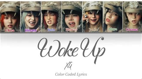 Xg Woke Up Lyrics Color Coded Lyrics Youtube