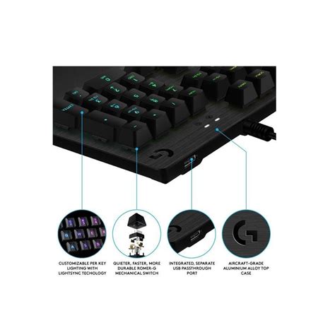 Logitech G513 Carbon Lightsync Rgb Mechanical Gaming Keyboar