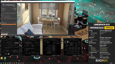 ggood003`s Cinebench - R23 Multi Core with BenchMate score: 17829 cb with a Core i9 10900K