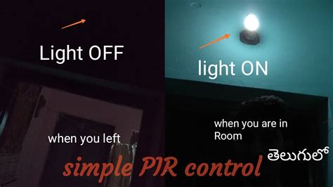 Simple Pir Home Automation Youtube