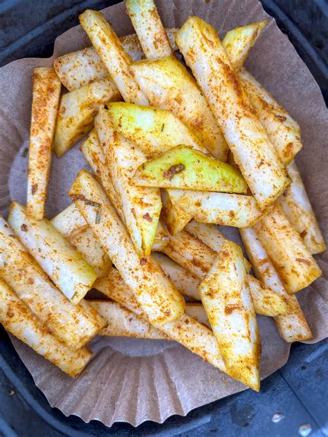 Schnell Einfach Und Lecker Kohlrabi Pommes Aus Dem Airfryer