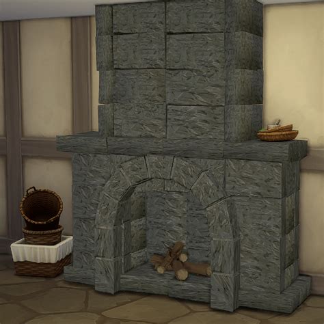 Rustic fireplace - Screenshots - The Sims 4 Build / Buy - CurseForge